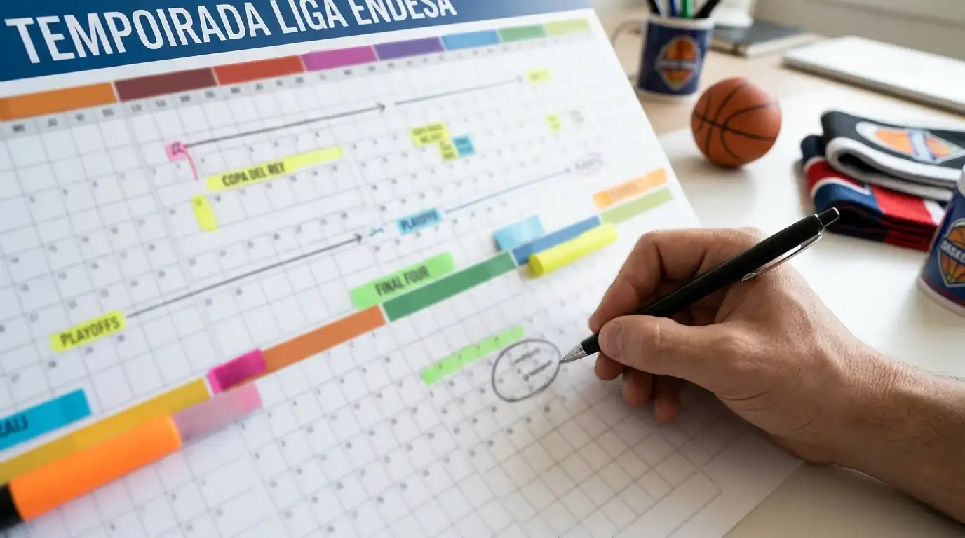 Calendario de la temporada ACB Liga Endesa para apuestas