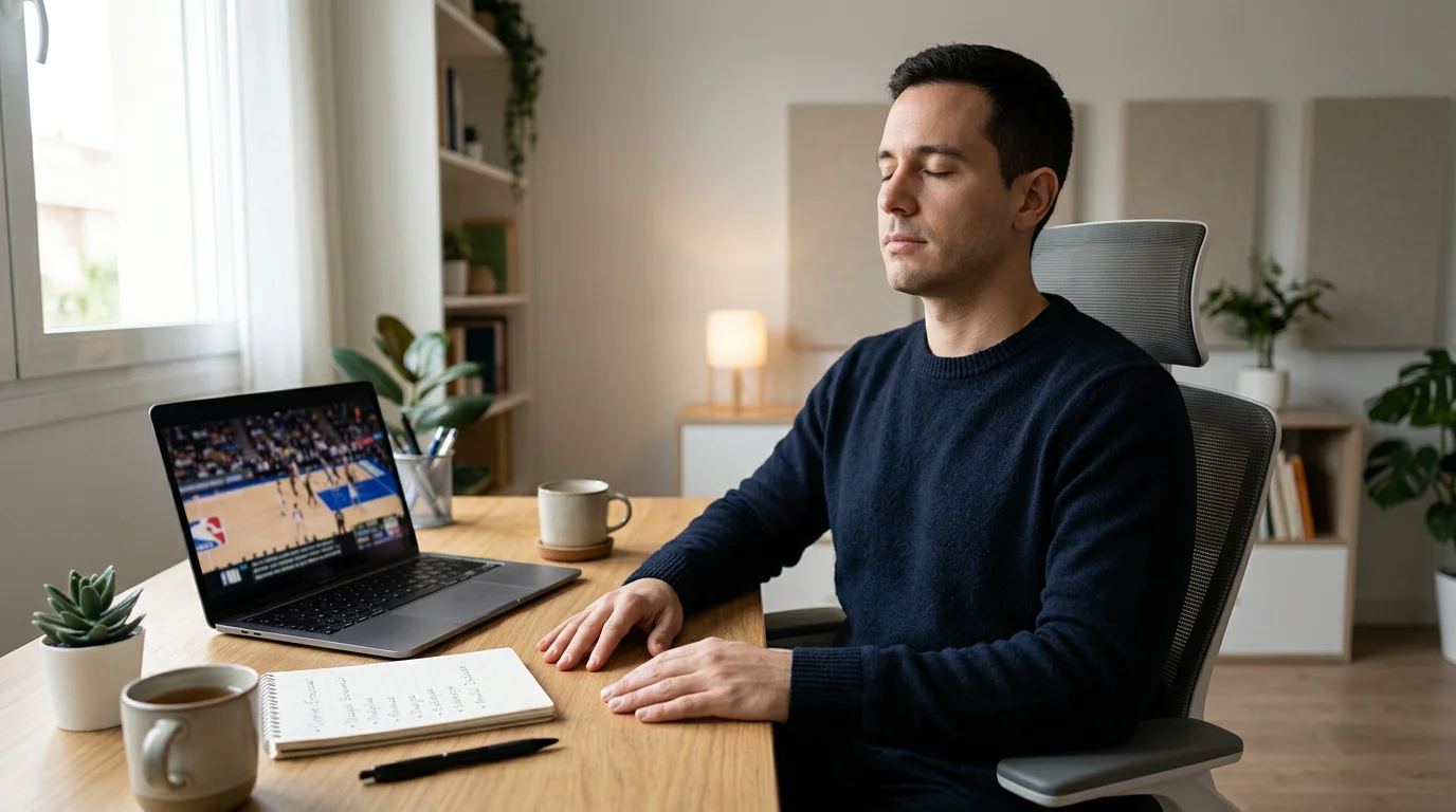 Psicología y control emocional del apostador de baloncesto